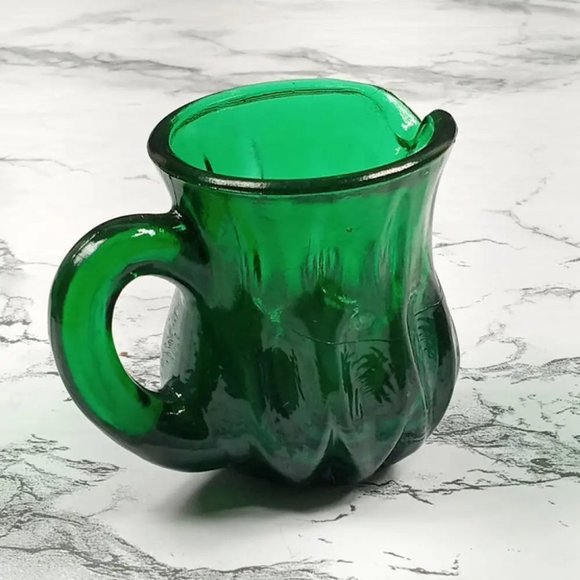 Degenhart Glass Mini Pitcher Trinket Paperweight Toothpick Vtg - Picture 4 of 10